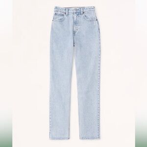 Abercrombie The 90’s Straight Ultra High Rise